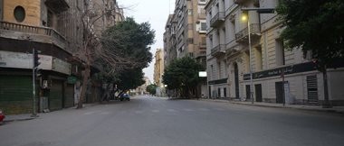  ضبط طالب اخترق حظر التجوال بوسط البلد بحوزته طبنجة صوت 