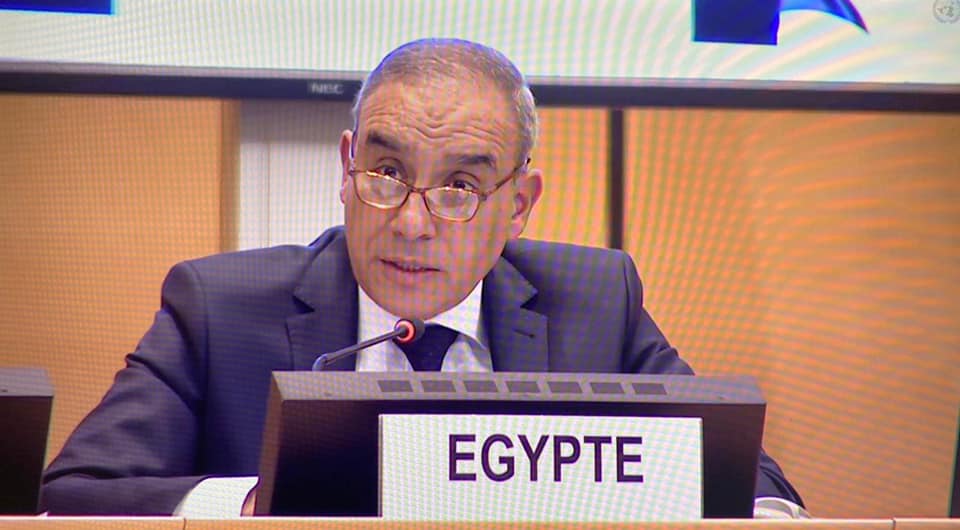 مصر تتسلم رئاسة المجموعة الأفريقية في چنيف
