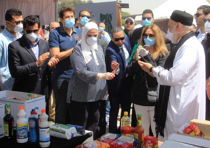 إطلاق أكبر قافلة للمساعدات الغذائية خلال شهر رمضان 
