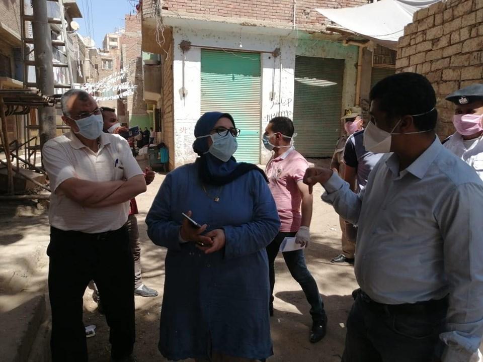 رفع الحجر الصحي عن قريتين وشارعين بمركزي بني مزار والعدوة بالمنيا 