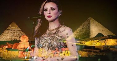 أنغام بعد نجاح حفلها فى الأهرامات: ليله من العمر بمذاق الفخر والعزة 
