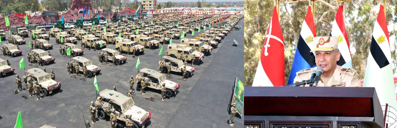 بالفيديو.. وزير الدفاع يتفقد اصطفاف عناصر قوات الصاعقة