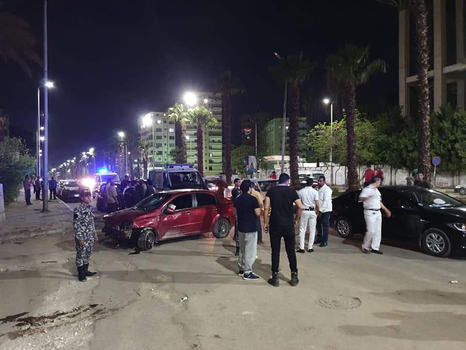 رعونة سائق تودى بحياة فرد حراسات خاصة بشارع الهرم 
