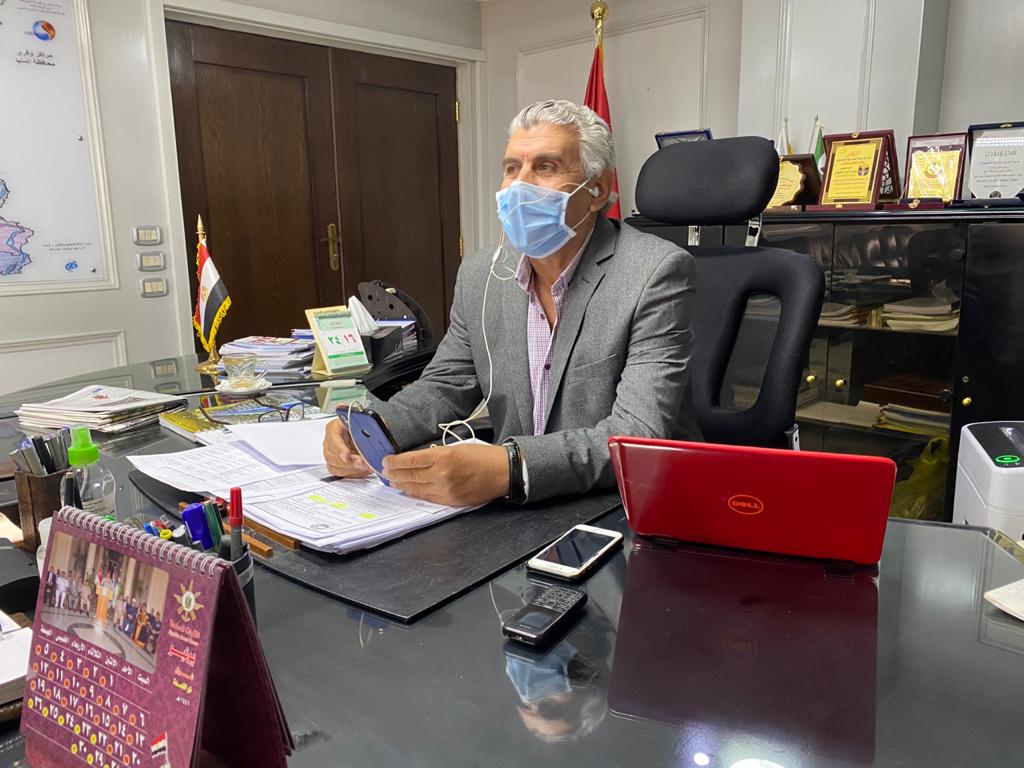 مياه المنيا تفتتح اول برنامج تدريبى اليكترونى بالشركة