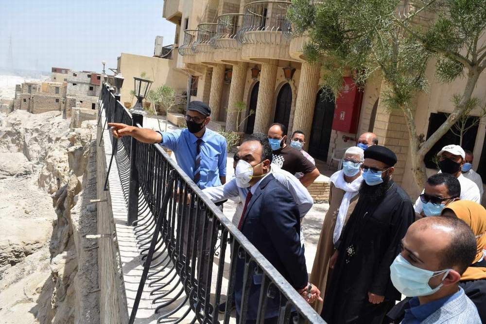 محافظ المنيا يوجه بتيسير أعمال المرحلة الثانية من مشروع إحياء مسار العائلة المقدسة