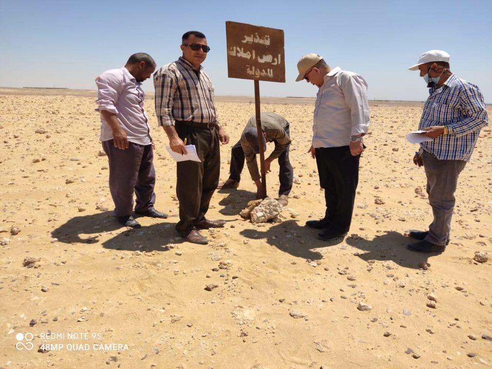 استرداد  195 فدان أملاك دولة بمركزي بني مزار ومطاي