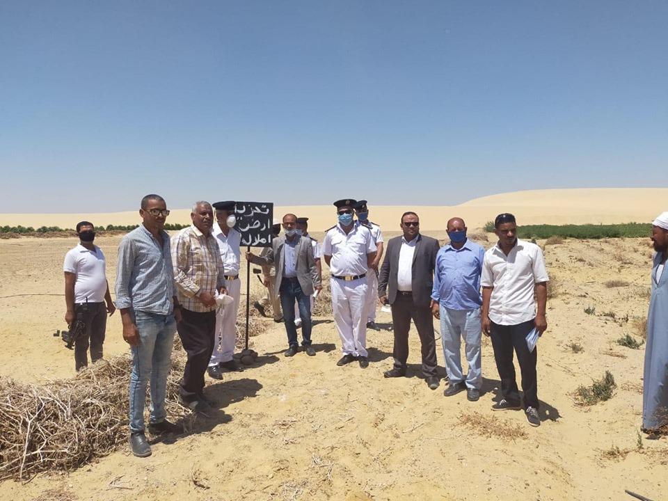 مراكز محافظة المنيا تزيل 105 حالة تعد على 5804 فدان 