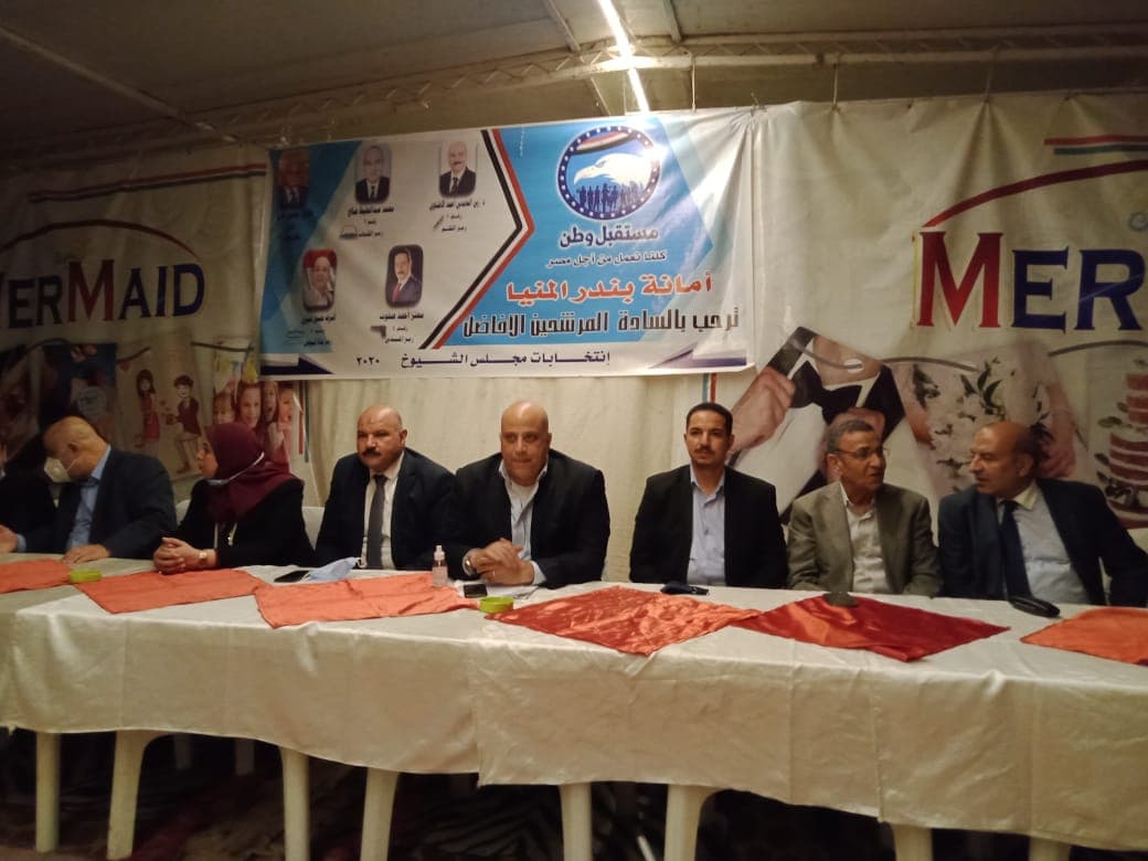  اجتماعات مكثفة بأمانات حزب مستقبل وطن لدعم مرشحي الحزب في انتخابات مجلس الشيوخ بالمنيا 