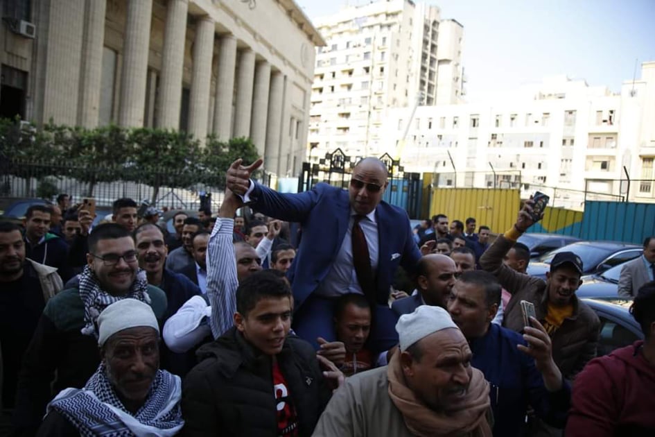 أشهر 4 لقطات سجلها محاميين مشاهير داخل محاكم الجنايات