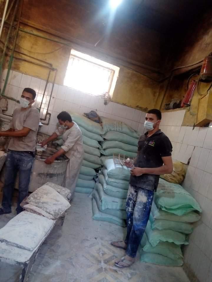 تحرير 125 مخالفة تموينية للمخابز البلدية والأسواق بمركز ملوى بالمنيا