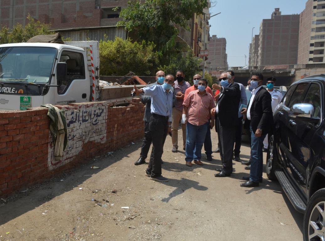 محافظ الجيزة: مراجعة ملكية الأراضي الواقعة علي جانبي الطريق الدائري ببولاق الدكرور 