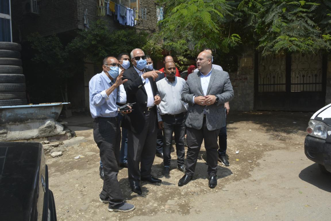 محافظ الجيزة: مراجعة ملكية الأراضي الواقعة علي جانبي الطريق الدائري ببولاق الدكرور 