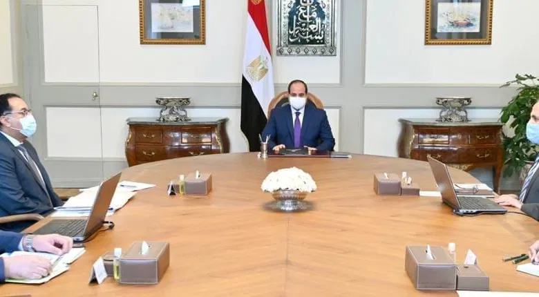 الرئيس يوجه بالإسراع في مشروعات تطوير وتأهيل منخفضات مفيض توشكي