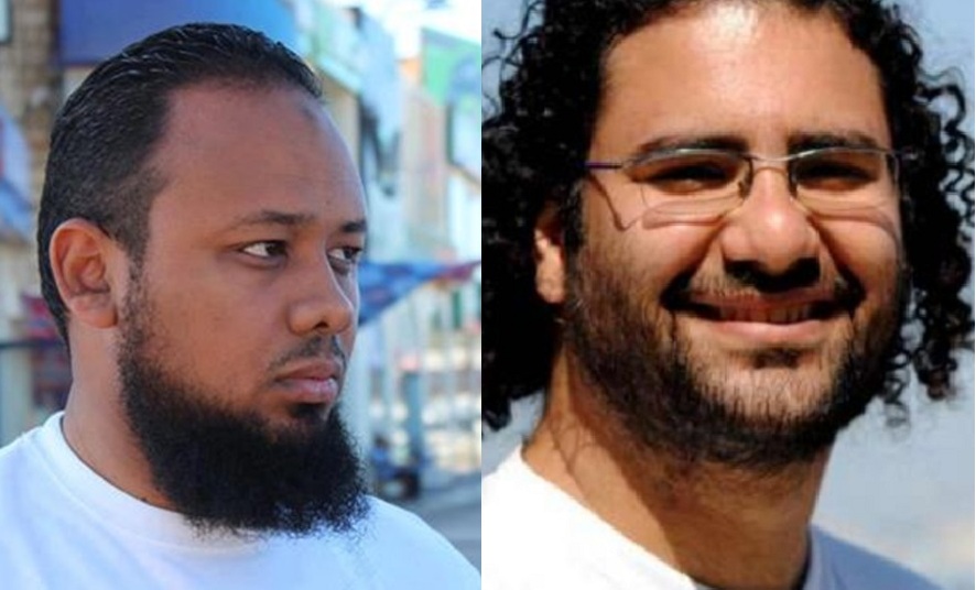 جنايات القاهرة تجدد حبس علاء عبدالفتاح ومحمد الباقر 45 يوما 

