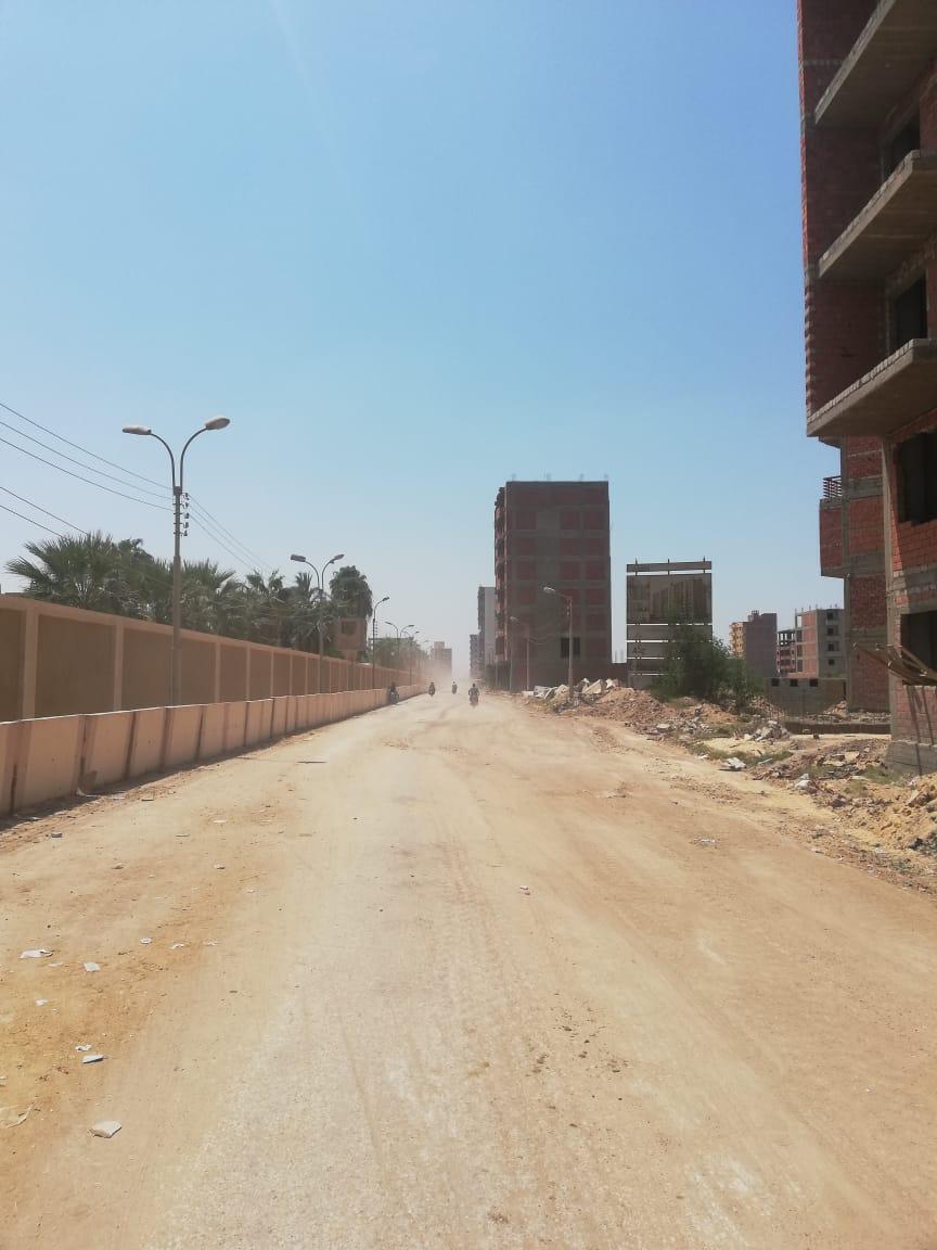 فتح طريق شلبي- المطار بعد اغلاقه لسنوات طويلة بالمنيا