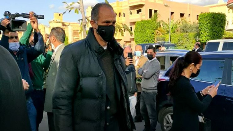 جمال مبارك وزكريا عزمى وشيرين فهمي أبرز حضور تشييع جثمان صفوت الشريف