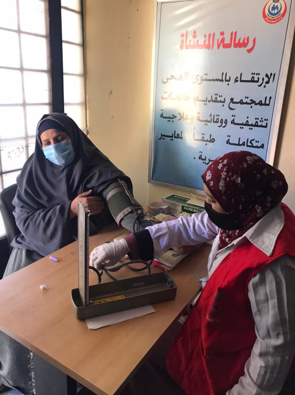 تقديم الخدمات الطبية لـ 578 الف سيدة ضمن مبادرة 100 مليون صحة لدعم صحة المرأة بالمنيا