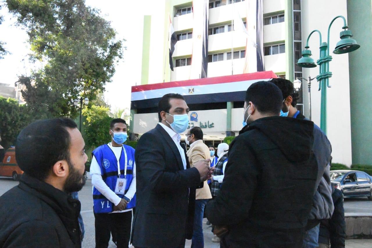 نائب محافظ قنا يشهد اطلاق مبادرة الحفاظ على نظافة الشوارع

