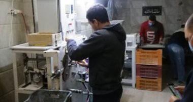 ضبط مصنعين لإنتاج الدهانات والبلاستيك من خامات مجهولة المصدر بالغربية

