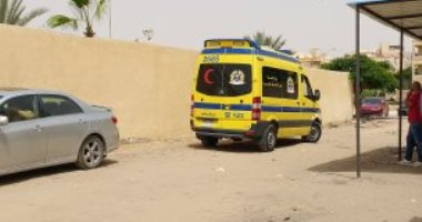 إصابة 7 فى حادث انقلاب سيارة ميكروباص أمام كوبرى السلسلة بأسوان