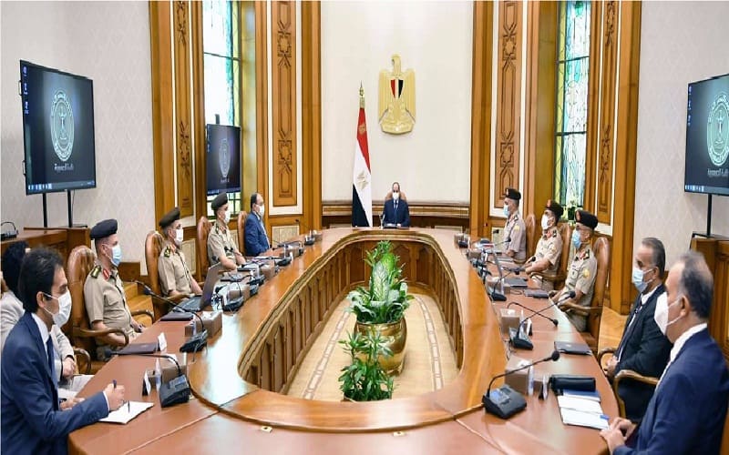 الرئيس السيسي يتابع الموقف الإنشائي والهندسي لعدد من مشروعات الهيئة الهندسية