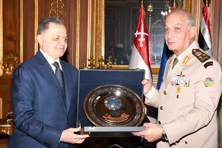بمناسبة الذكرى 48 لانتصارات أكتوبر وزير الداخلية وقيادات الشرطة يقدمون التهنئة لوزير الدفاع ورجال القوات ‏المسلحة
