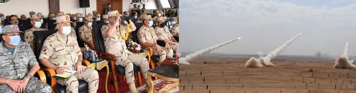 وزير الدفاع يشهد البيان العملى 