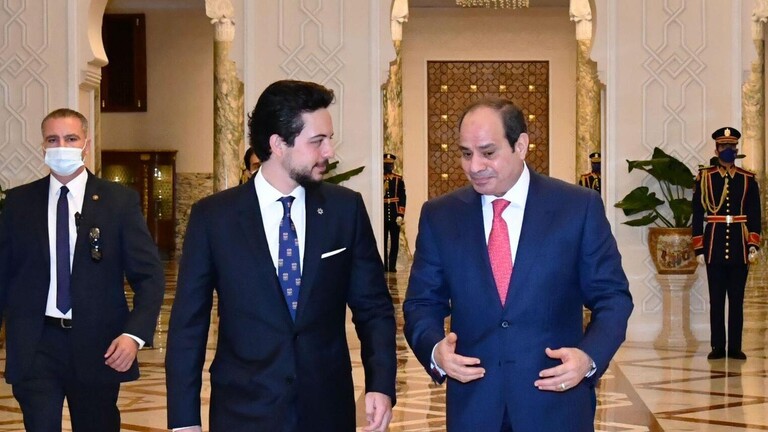 السيسي عن زيارة ولي عهد الأردن : لمست فيه روح الشباب الواعد والملم بالقضايا المعاصرة للأمة 