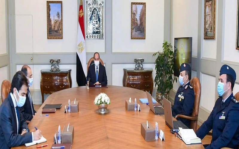 الرئيس يتابع الموقف التنفيذي للمشروع القومي 