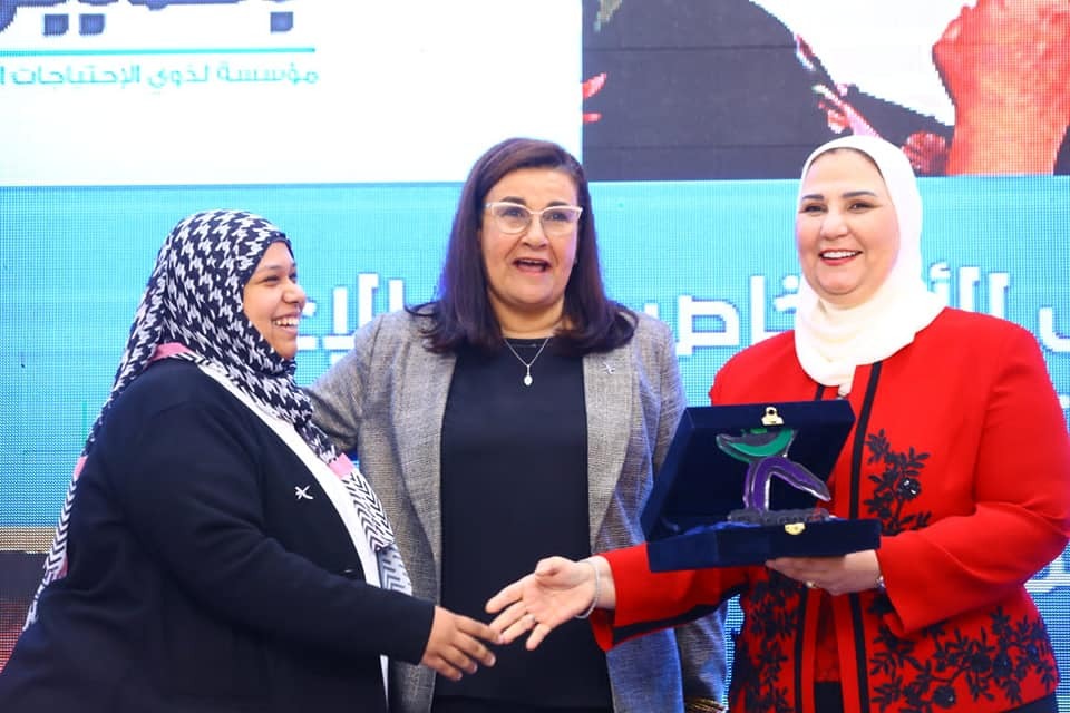 القباج تشهد احتفالية مؤسسة بصيرة لرعاية ذوى الاحتياجات البصرية

