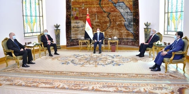 الرئيس السيسي يستقبل رئيس البرلمان الصربي