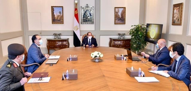 الرئيس يتابع الموقف التنفيذي الخاص بتطوير منظومة الموانئ