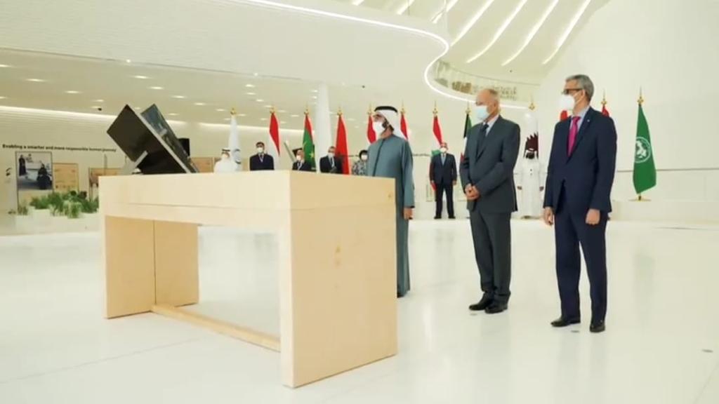 أبو الغيط يشارك الشيخ محمد بن راشد آل مكتوم ووزراء الثقافة العرب التوقيع على 