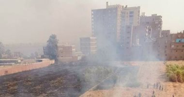 السيطرة علي حريق اندلع في 3 أفدنة مزروعة بالقصب فى محافظة قنا 
