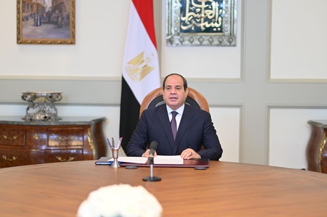 كلمة الرئيس السيسي في اجتماع 