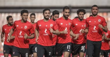 الجدية والحماس يسيطران على تدريب الأهلى قبل مواجهة سيمبا
