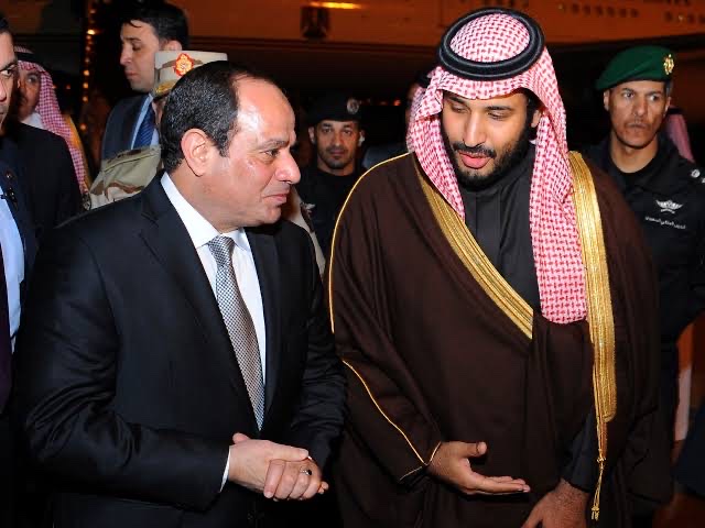 الرئيس السيسي يهنئ ولي العهد السعودي على تمام شفائه