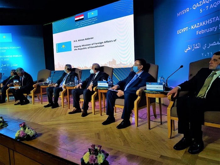 جامع: فرص كبيرة لتنمية التعاون الاقتصادي بين مصر وكازاخستان خلال المرحلة المقبلة