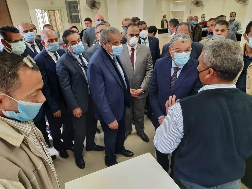 وزير التموين يفتتح 3 مراكز متطورة لخدمات المواطنين ويؤكد المنيا من أكبر المحافظات المنتجة للقمح