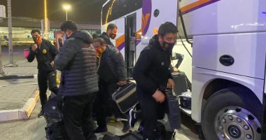 بعثة فريق الترجى التونسى تغادر مطار القاهرة مُتجهة لتونس بعد الفوز على الزمالك 