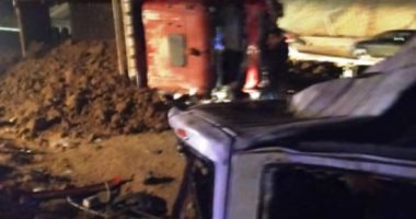 النيابة تصرح بدفن جثث ضحايا حادث تصادم الطريق الأوسطى بـ6 أكتوبر 

