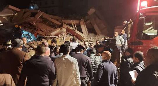 النائب العام يأمر بالتحقيق العاجل فى حادث انهيار عقار جسر السويس
