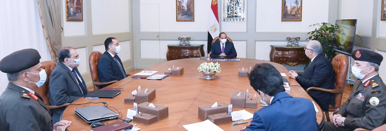 الرئيس السيسي يوجه بالبدء الفوري في تنفيذ مشروع 