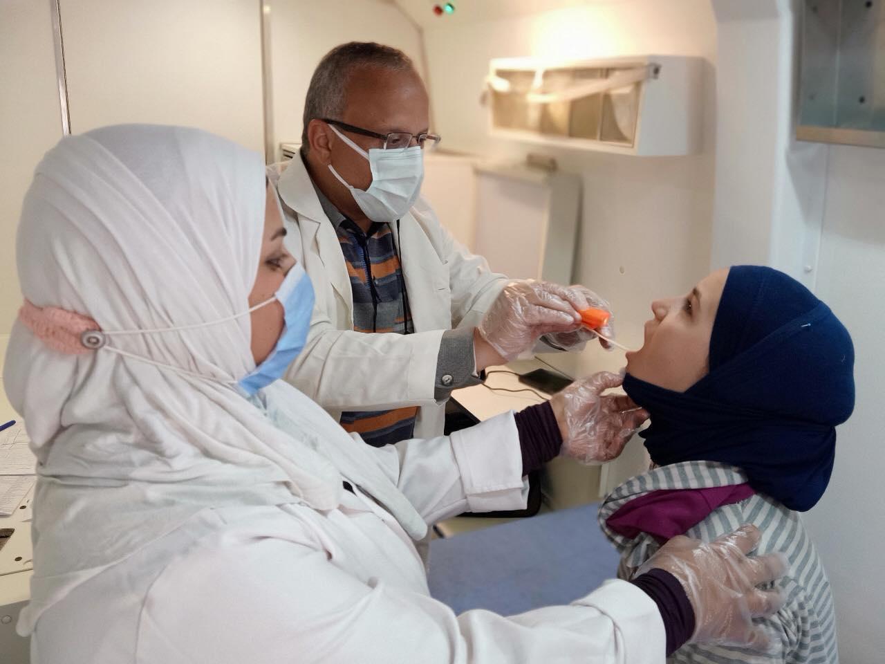 الكشف على 1614 مواطن بقرية الجرنوس بمركز بني مزار بالمنيا