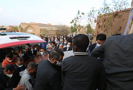فيديو.. السيسي على رأس الحضور في تشييع الجنزوري