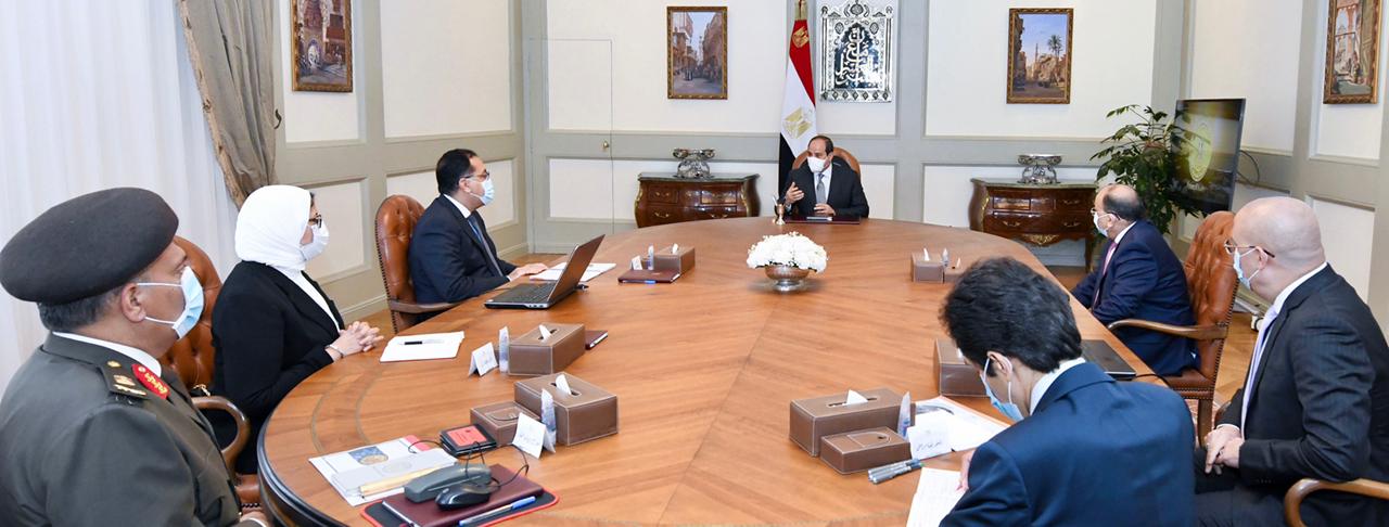 السيسي يوجه بمضاعفة أعداد العيادات المتنقلة والإسعاف بقرى الريف المصري