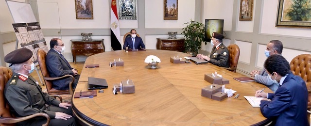  الرئيس يوجه بتطوير وتوسعة محور كوبري 6 أكتوبر والطرق السطحية أسفله