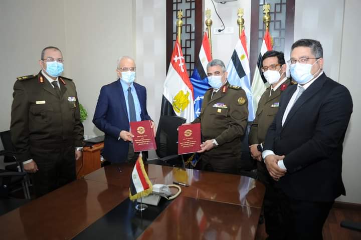 القوات المسلحة توقع بروتوكول تعاون مع وزارة الصحة والسكان لتبادل الخبرات والتعاون العلمي