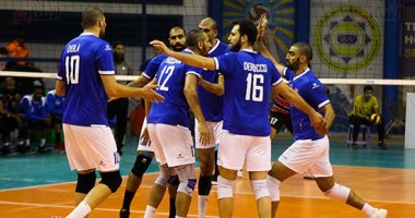 فوز الأهلى وبتروجت فى الجولة الـ18 بدورى رجال الطائرة 
