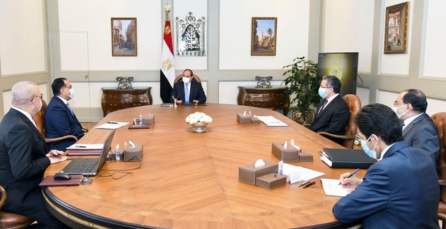 الرئيس يوجه بالاستغلال الأمثل لأصول الدولة من الأراضي والسواحل كثروة قومية